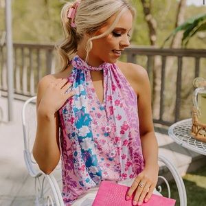 Impressions Boutique Multi Color Swing Top